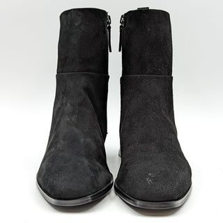 Who What Wear Raya Black Suede Chelsea Ankle Boots Size 8US 38.5 EUR