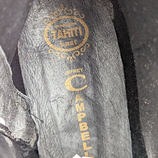 Jeffrey Campbell Ibiza Wmn Burgundy Vintage Y2K Riding Suede Boots sz 10.5 EUR41