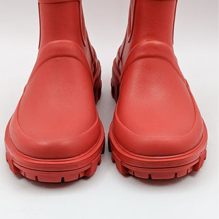 Rag&Bone Women Shiloh Orange Rubber Rain Boots sz 5.5-6US EUR 36