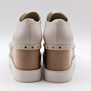 Stella McCartney Women Elise Star 80mm Platform Studded Sneakers 10.5US EUR 41