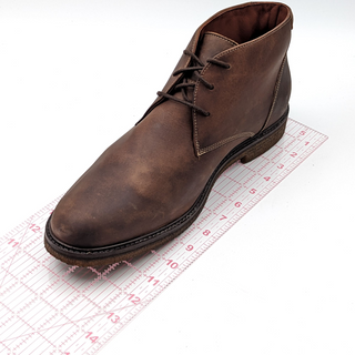 Johnston & Murphy Men Chukka Dress Brown Leather Boots size 12
